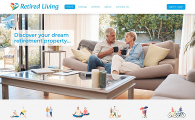 retiredliving.com.au screenshot