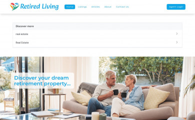 retiredliving.com.au screenshot