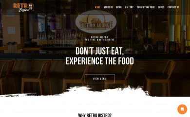 retrobistro.in screenshot