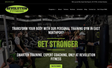 revolutionfitnessgyms.com screenshot
