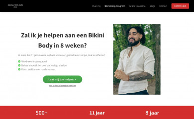 revolutiongym.nl screenshot