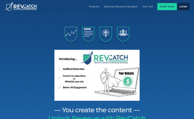 revcatch.com screenshot