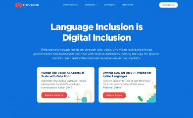 reverieinc.com screenshot