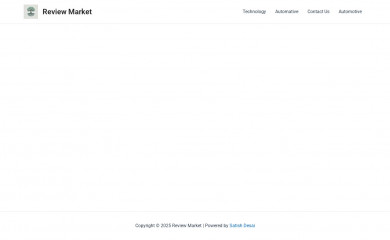 reviewmarket.in screenshot
