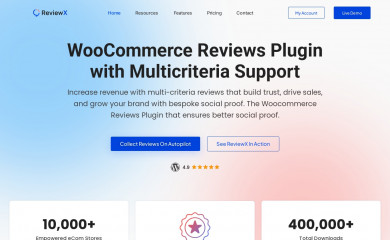 reviewx.io screenshot