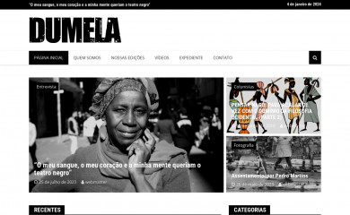 revistadumela.com.br screenshot