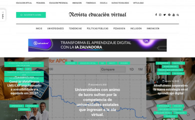 revistaeducacionvirtual.com screenshot