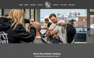 rexnrossbarber.com.au screenshot