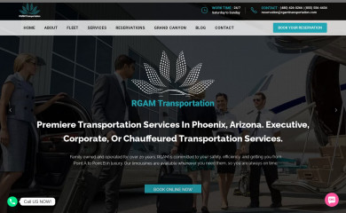 rgamtransportation.com screenshot