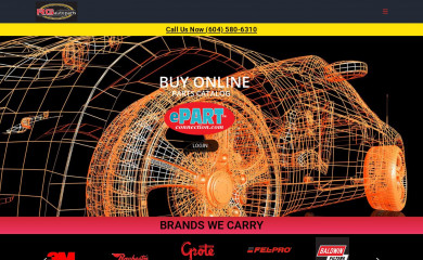 rgautoparts.ca screenshot