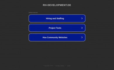 rh-development.de screenshot