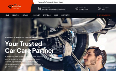 rhautorepair.com screenshot