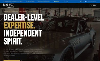 rhinewest.com screenshot