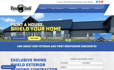 rhinoshieldtx.com screenshot