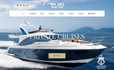 rhodesboattrip.com screenshot