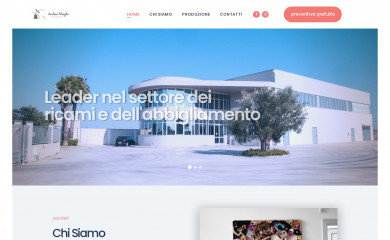 ricamiandreamaglie.com screenshot