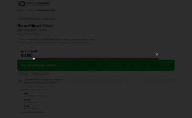 ricasdelicias.online screenshot