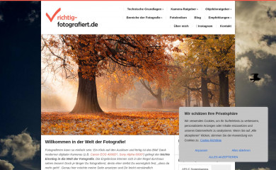 richtig-fotografiert.de screenshot