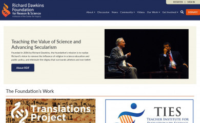 richarddawkins.net screenshot