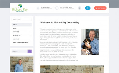 richardfay.com.au screenshot