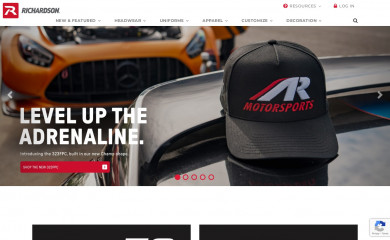 richardsonsports.com screenshot