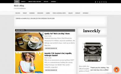 ricksblog.biz screenshot