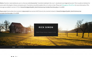ricksimon.ca screenshot