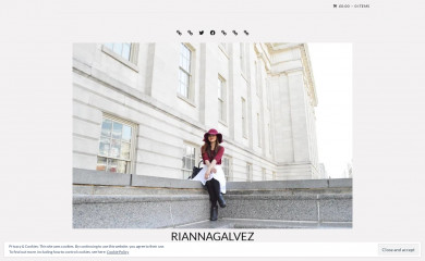 riannagalvez.com screenshot