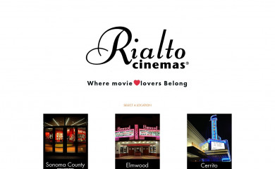 rialtocinemas.com screenshot