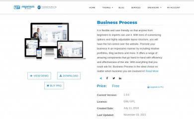 Business Process screenshot