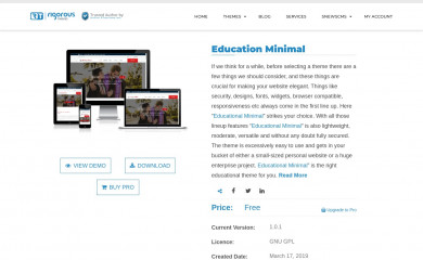 Education Minimal screenshot