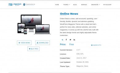 Online News screenshot