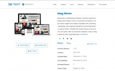Mag News screenshot