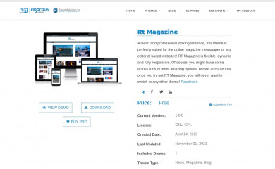RT Magazine screenshot