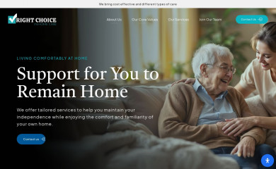 rightchoicecare.net screenshot
