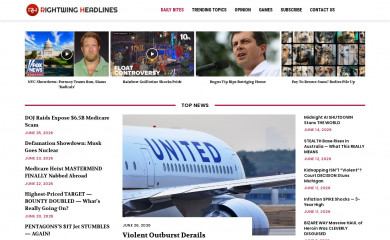 rightwingheadlines.com screenshot