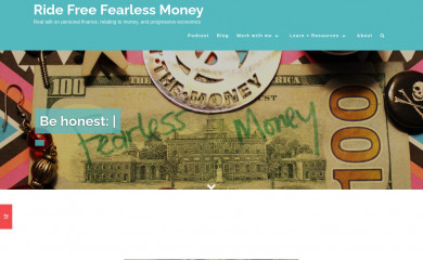 ridefreefearlessmoney.com screenshot