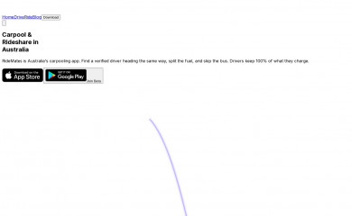 ridemates.com.au screenshot