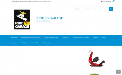 ridesbgarage.ro screenshot