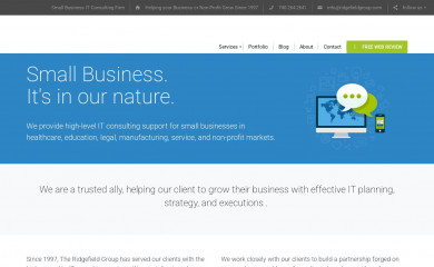 ridgefieldgroup.com screenshot