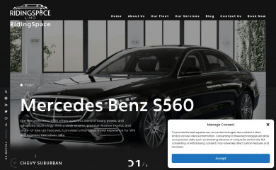 ridingspacelimo.com screenshot