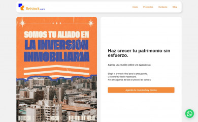 riestock.cl screenshot