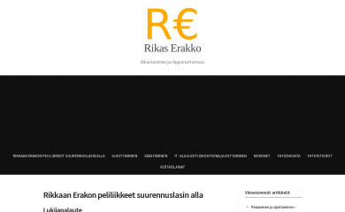 rikaserakko.com screenshot