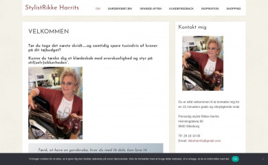 rikke-stylist.dk screenshot