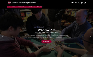 riichimahjong.com.au screenshot