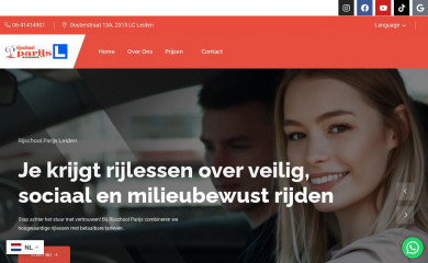 rijschoolparijs.nl screenshot