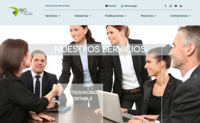 rioconsultores.com screenshot