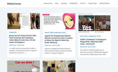 rilek1corner.com screenshot