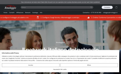 rinoleggio.it screenshot