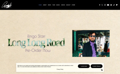 ringostarr.com screenshot